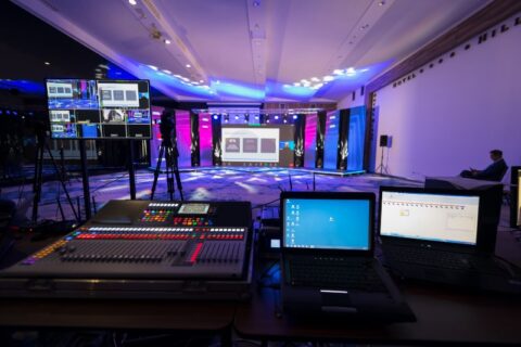 A meeting with seamless presentations & experiences with AV equipment setup for events in Denver, CO